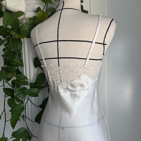 Vintage Christian Dior Silk Lace Slip Dress - Picture 5 of 7